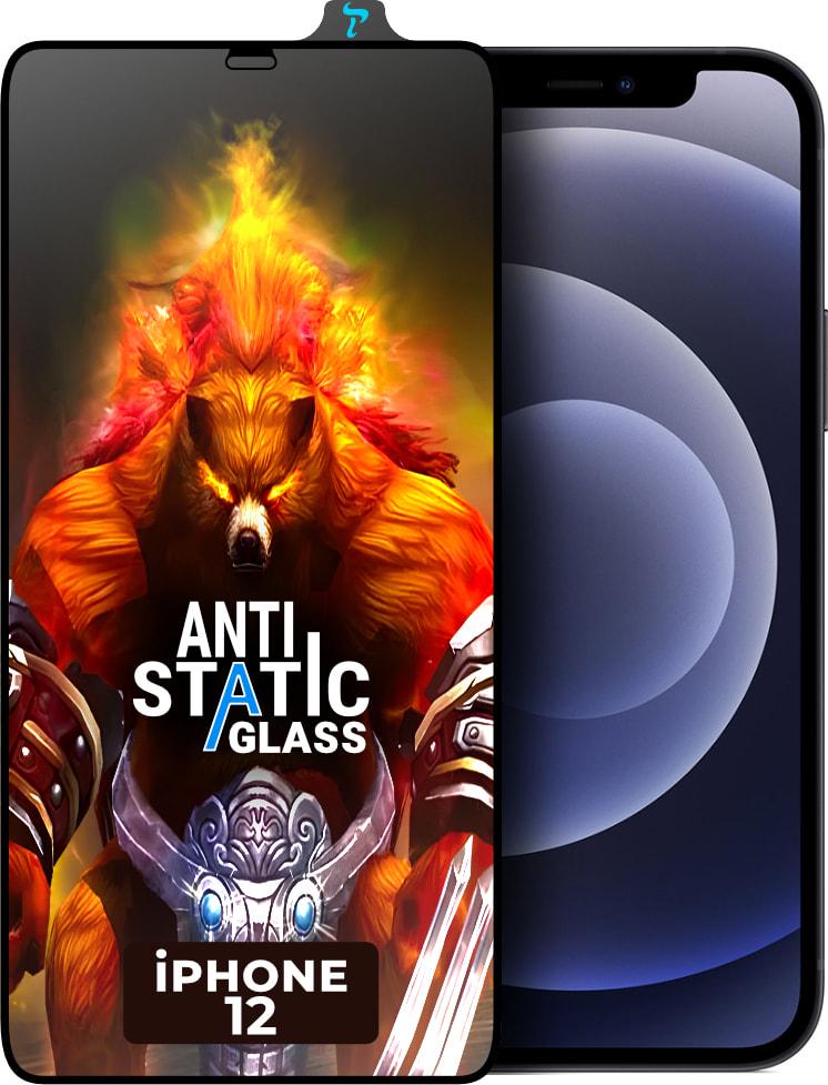 Стекло защитное ESD Antistatic iPhone 12 (33322)