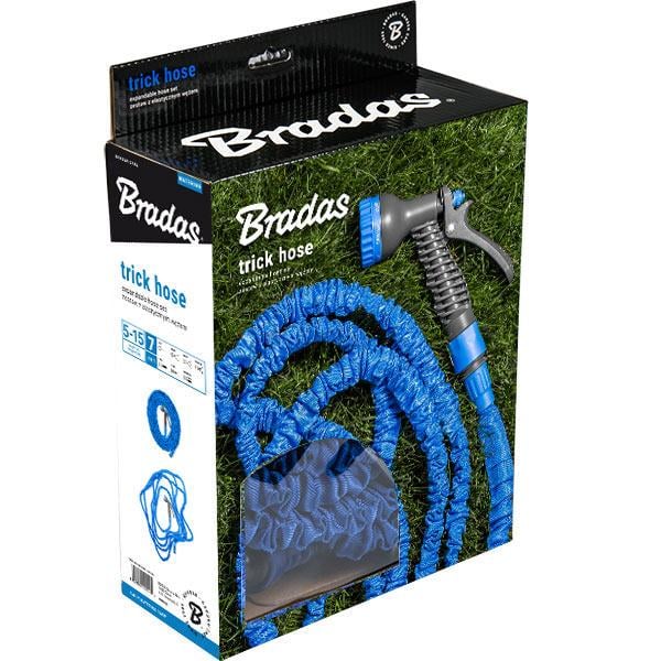 Шланг растягивающийся Bradas TRICK HOSE 15-45 м Голубой (WTH1545BL) - фото 2