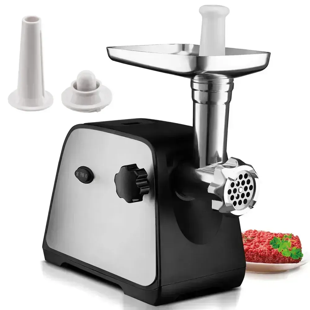 М’ясорубка Domotec MS-2027 4500 Вт Сірий (GR-04882) - фото 2 М’ясорубка Domotec MS-2027 4500 Вт Сірий (GR-04882) - фото 2