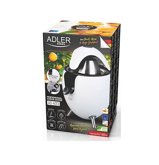 Соковыжималка Adler AD 4013 800W White (251647ea) - фото 7