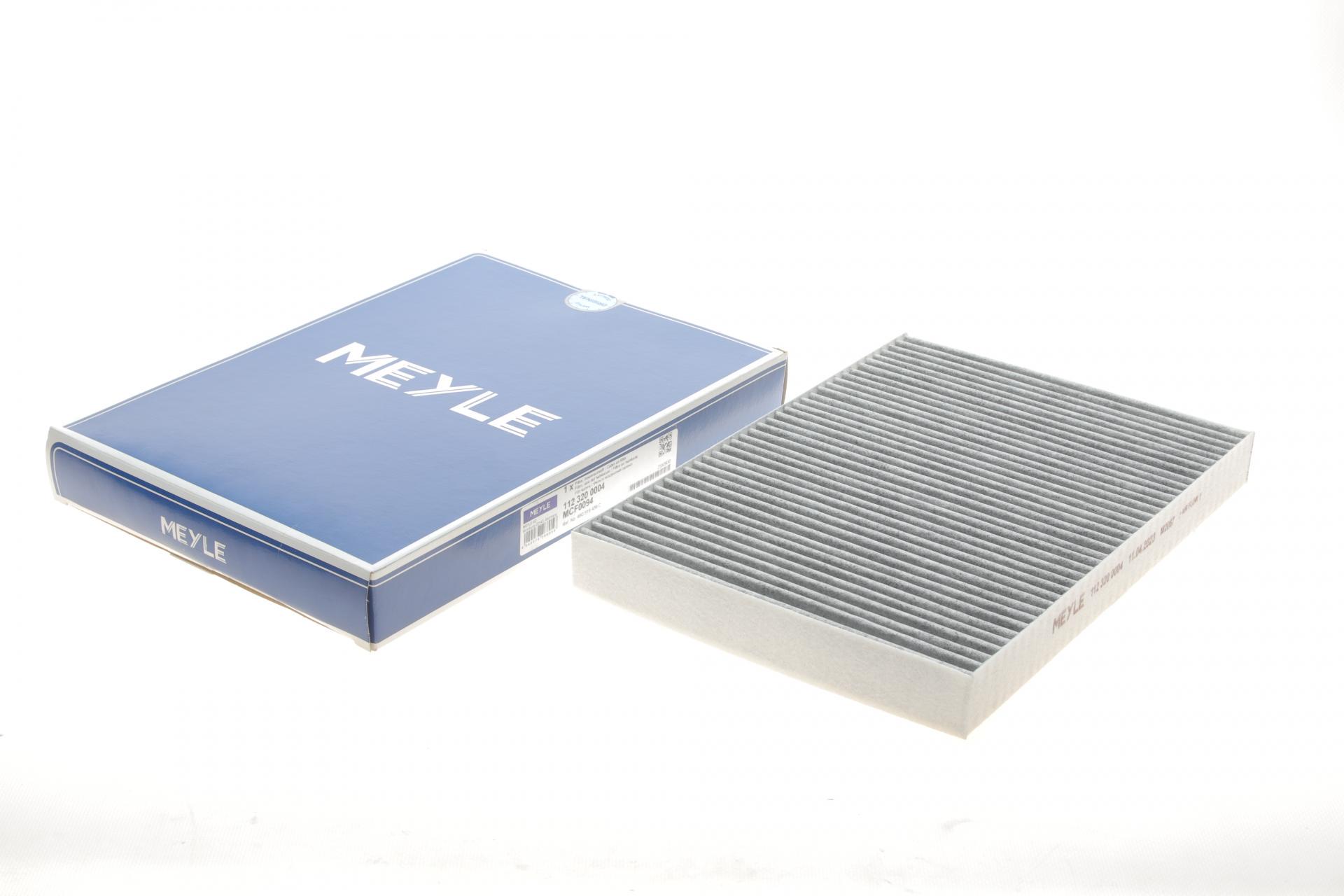 Фільтр салону Meyle для Audi A4/A6 1,6-4,2 97- вугільний (112 320 0004)