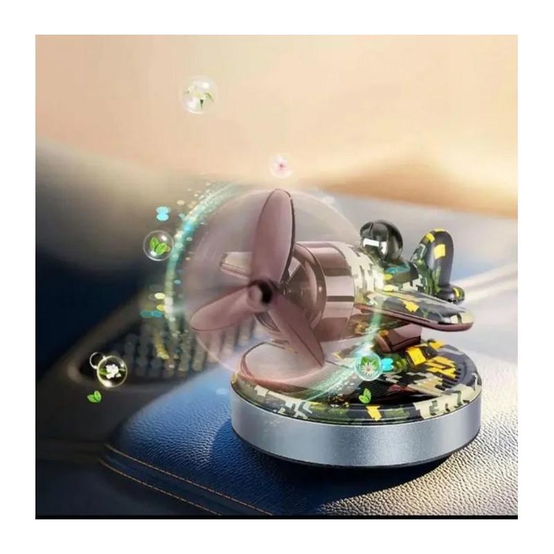 Ароматизатор Самолет с пилотом на солнечной батарее в подарочной упаковке Pixel/Black (4547-Leader) - фото 4 Ароматизатор Самолет с пилотом на солнечной батарее в подарочной упаковке Pixel/Black (4547-Leader) - фото 4