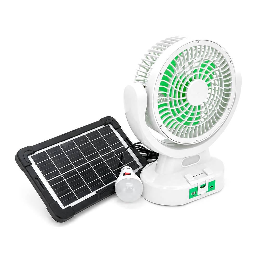 Вентилятор GDTIMES GD 8023 Solar+ вбудований акумулятор 1хUSB лампочка Box Вентилятор GDTIMES GD 8023 Solar+ вбудований акумулятор 1хUSB лампочка Box