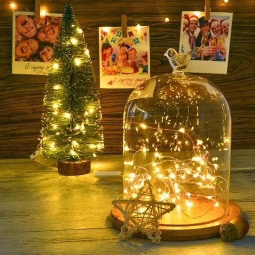 Гирлянда светодиодная Роса на батарейках 3 м статический режим 30 LED IP44 Теплый белый - фото 7 Гирлянда светодиодная Роса на батарейках 3 м статический режим 30 LED IP44 Теплый белый - фото 7