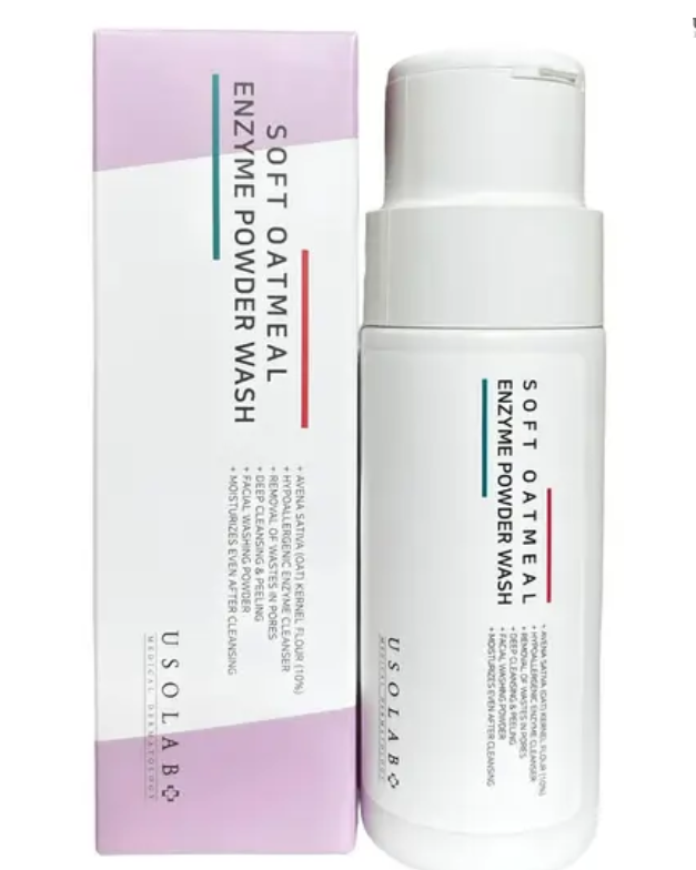Скраб та пілінг Usolab Soft Oatmeal Enzyme Powder Wash (19575582) Скраб та пілінг Usolab Soft Oatmeal Enzyme Powder Wash (19575582)