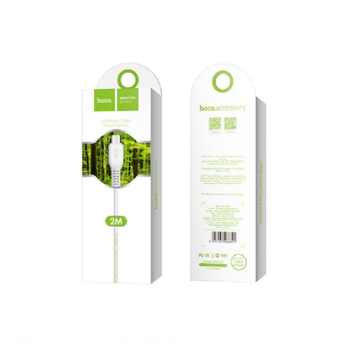 Кабель Hoco Micro USB X20 2 А 2 м White (545540) - фото 2