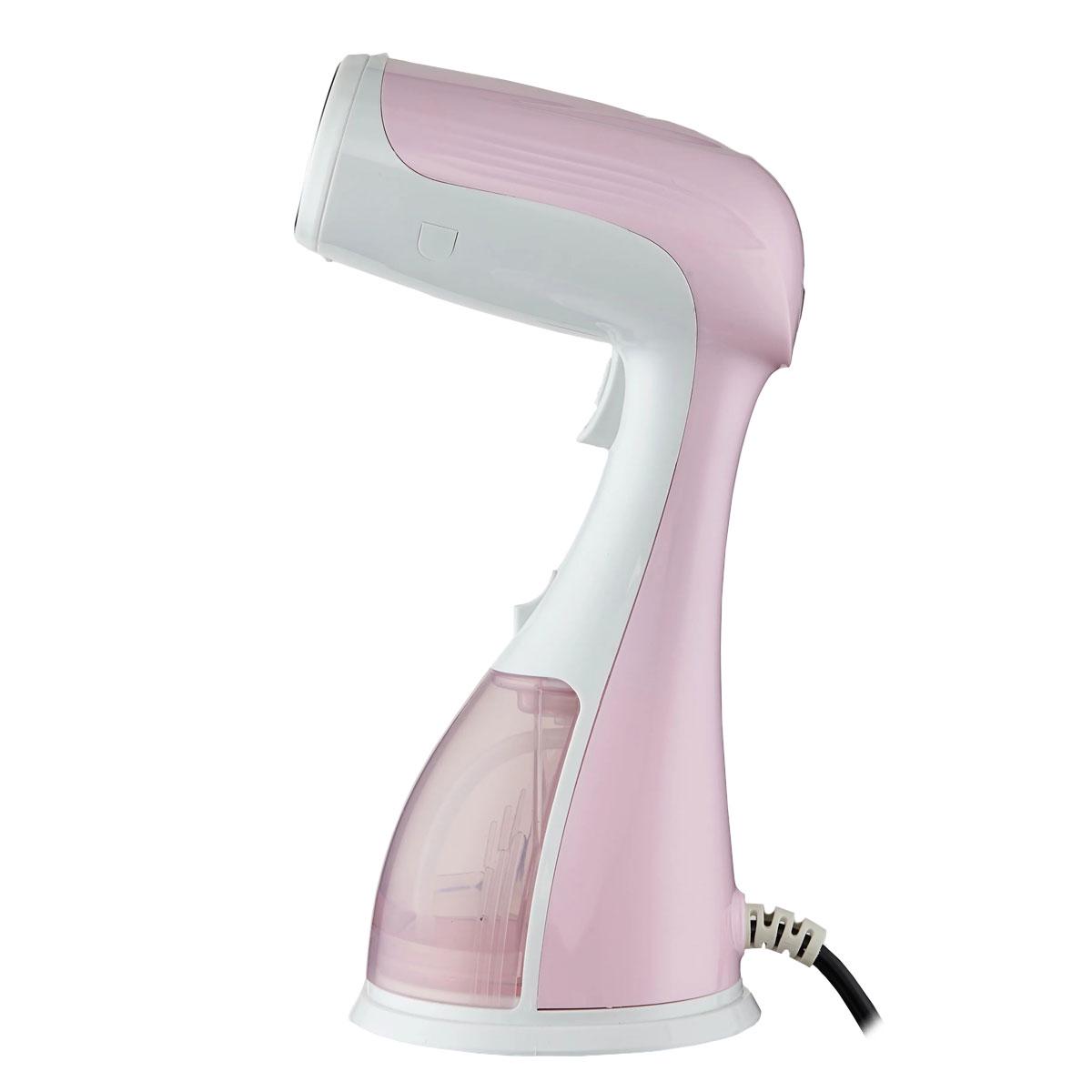 Отпариватель вертикальный Handheld Steamer LC201 для одежды Бело-розовый (1009759-Other)