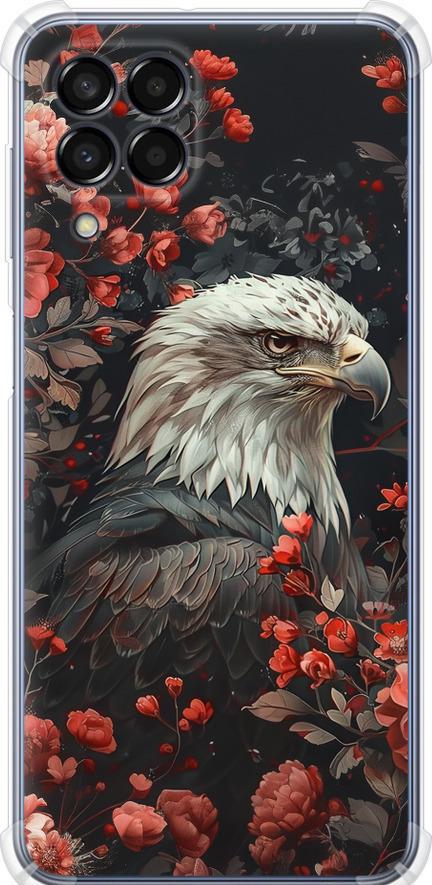 Чехол на Samsung Galaxy M33 M336B Цветочный страж (6102sp-2633-42517)