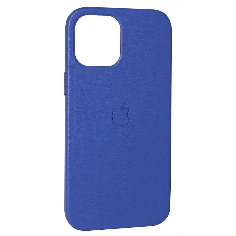 Чохол для Apple iPhone 12 Mini Leather HC Series Blue