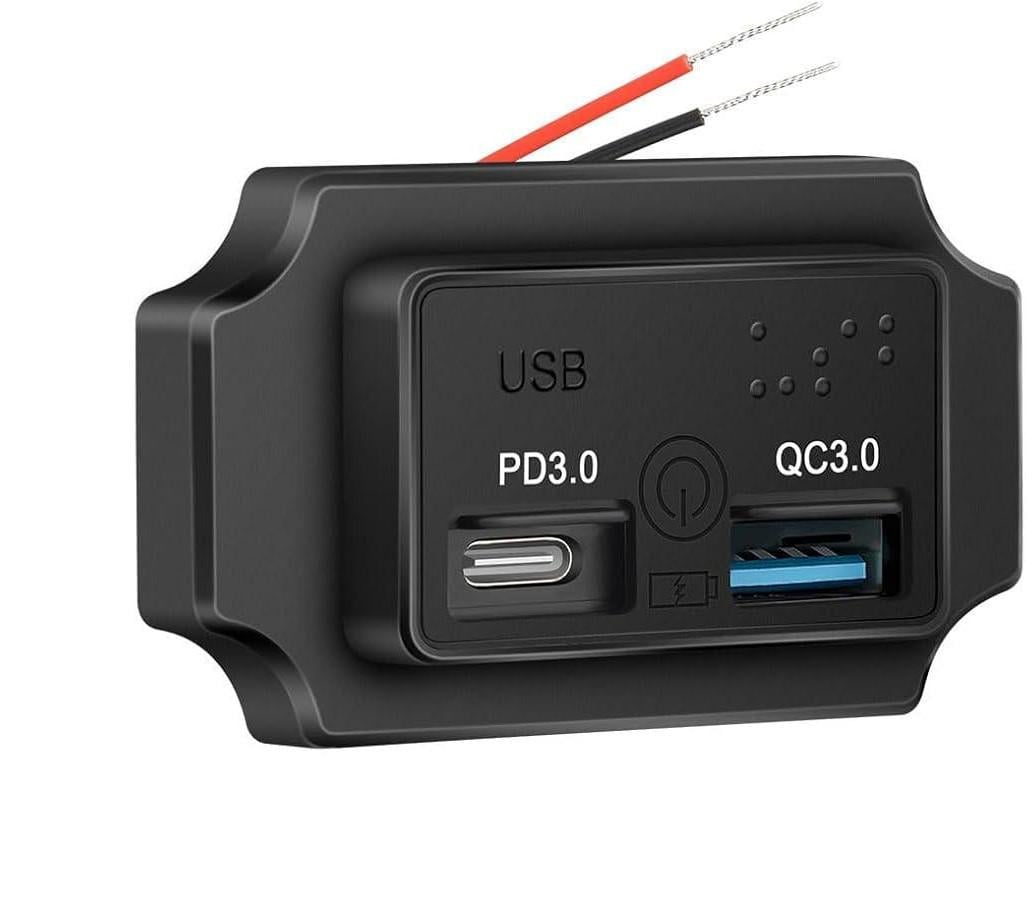 Автозарядка Linkstyle 12/24 В QC3.0 18 Вт + PD3.0 30 Вт Type‑C 2 шт.