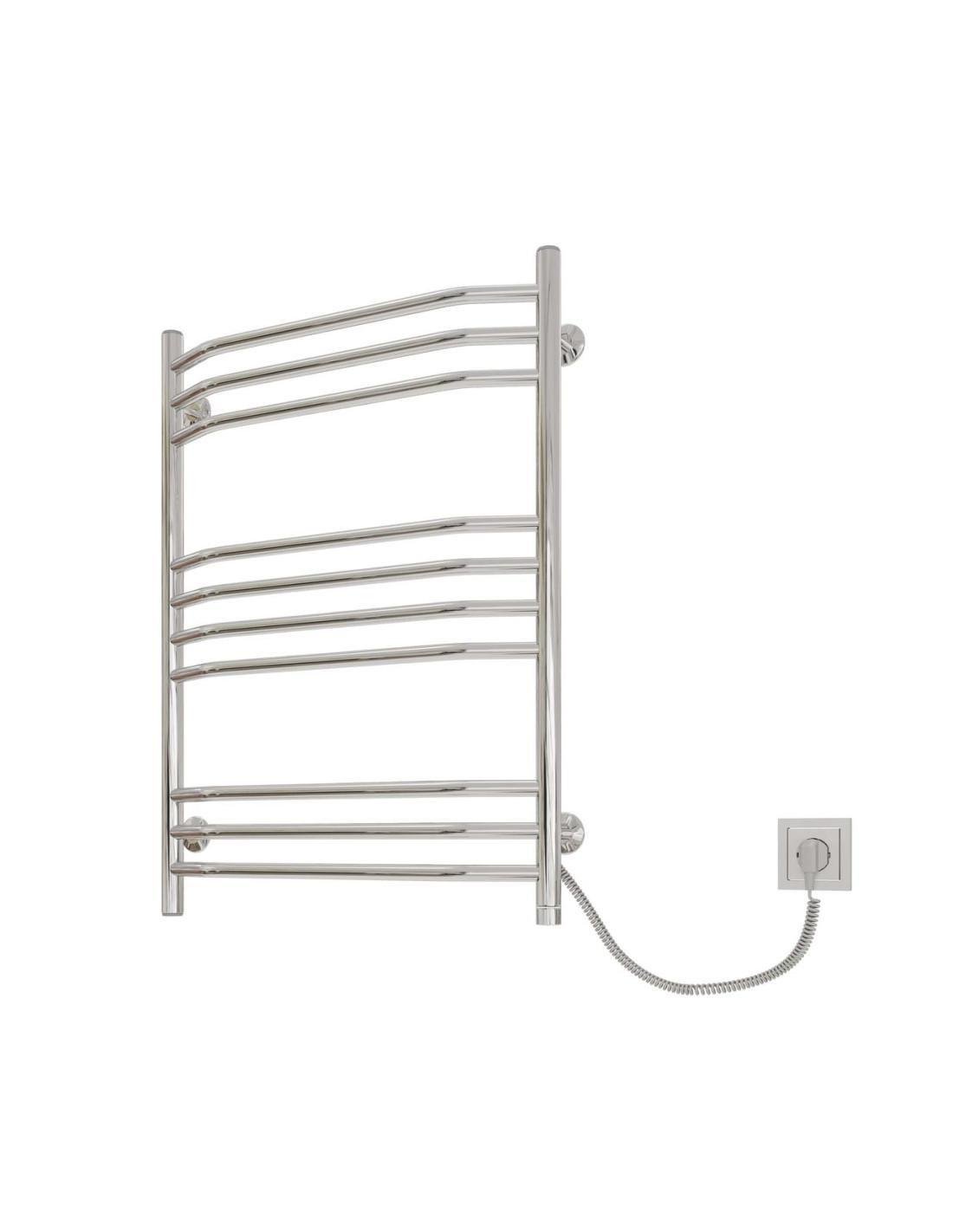 Полотенцесушитель электрический KOSSER Лестница/Трапеция ER Элит 800х600/11 мм (23059585)