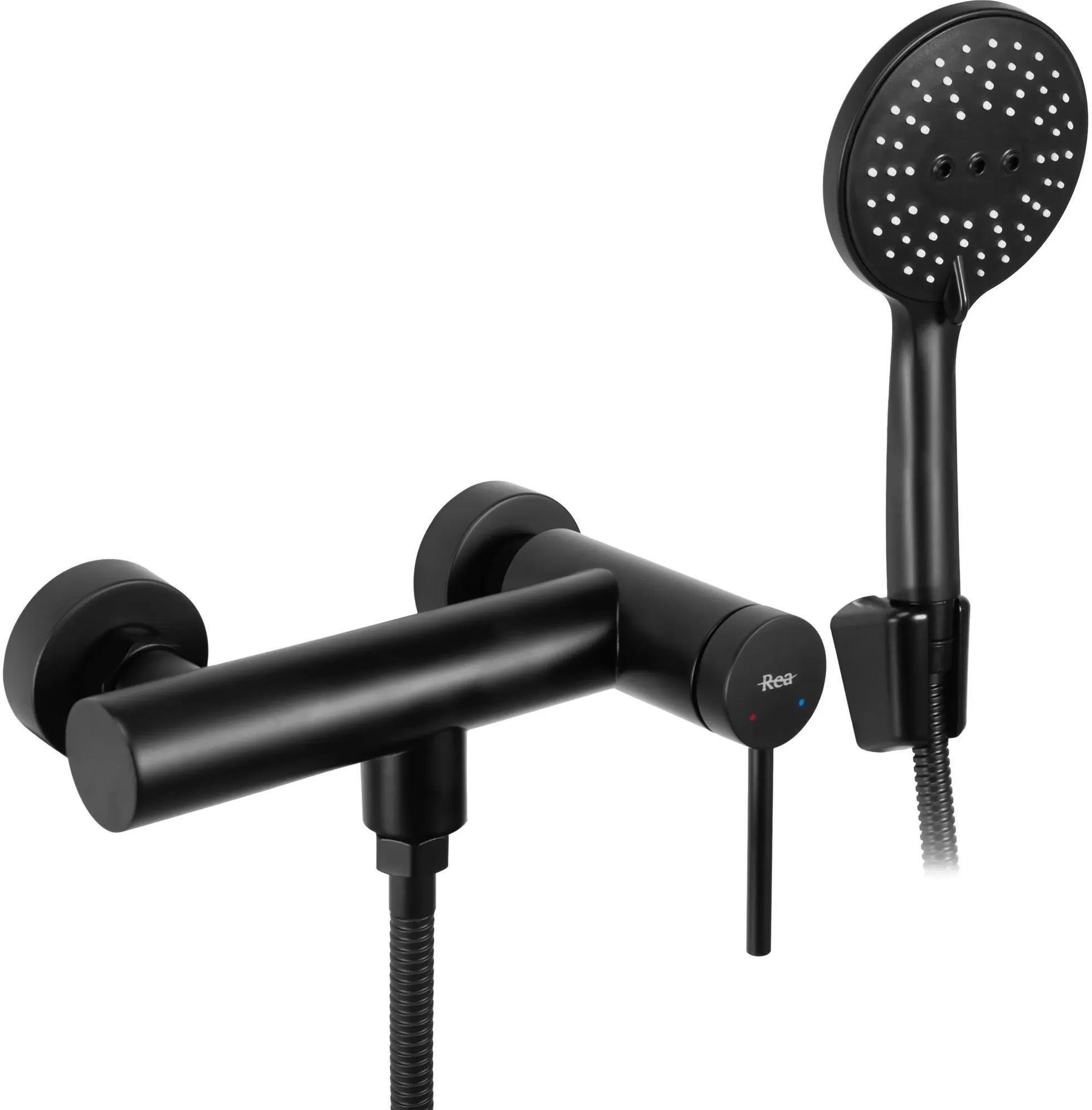 Смеситель для душа Rea Clif Black (REAB4241)