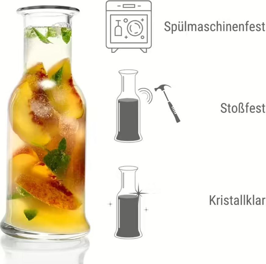 Набір графінів Stölzle Lausitz Purity 500 мл 6 шт. (5040064-6) - фото 5 Набір графінів Stölzle Lausitz Purity 500 мл 6 шт. (5040064-6) - фото 5