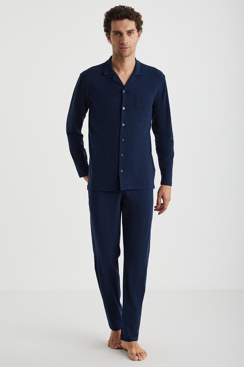 Пижама мужская Kom Стэнли 2XL Темно-синий (8682919087659)
