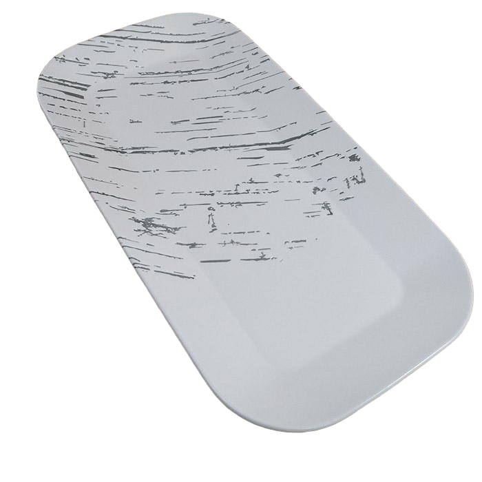 Тарелка-блюдо "Светлый камень" 40x21 см