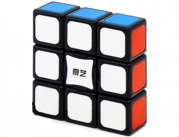 Головоломка кубик QiYi MofangGe 1x3x3 Black (100618)