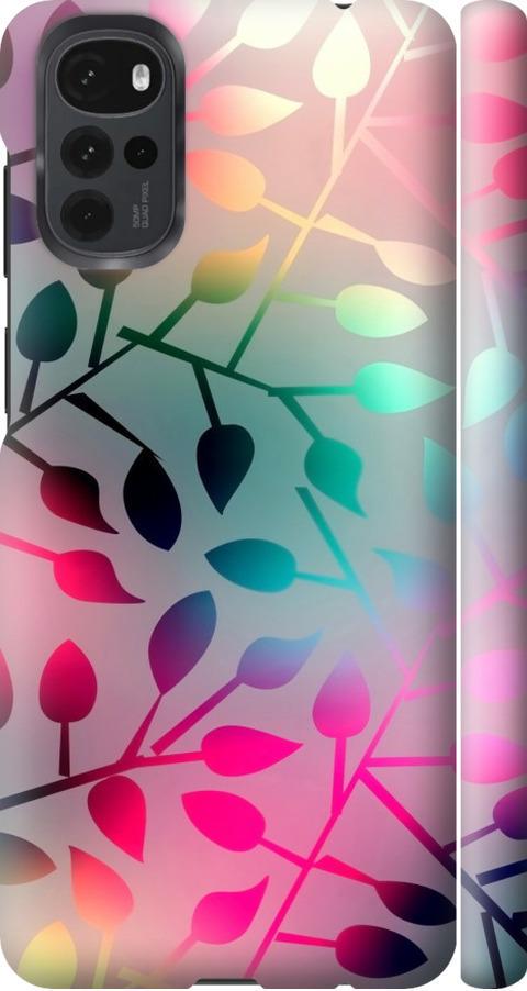Чехол на Motorola G22 Листья (2235m-2681-42517)