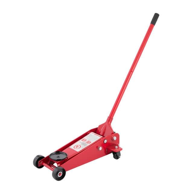 Домкрат гідравлічний Intertool GT0144 підкатний 3,5 т висота підйому 135-495 (108438)