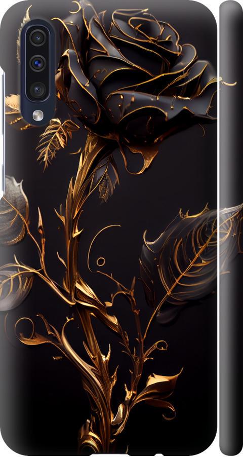 Чехол на Samsung Galaxy A50 2019 A505F Роза 3 (5552m-1668-42517) Чехол на Samsung Galaxy A50 2019 A505F Роза 3 (5552m-1668-42517)