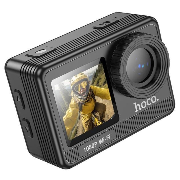 Экшн-камера спортивная Hoco DV103 экран 2" Wi-Fi 900mAh/Full HD Черный (ac3a1fef)