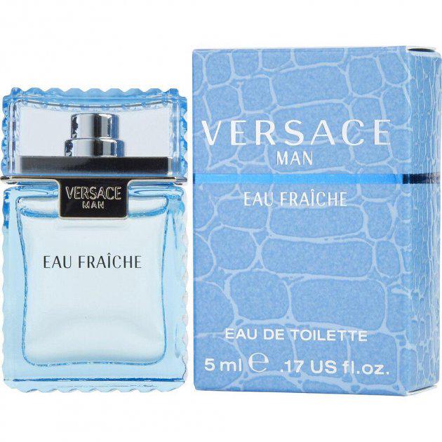 Туалетна вода для чоловіків Versace Eau Fraiche 5 мл мініатюра