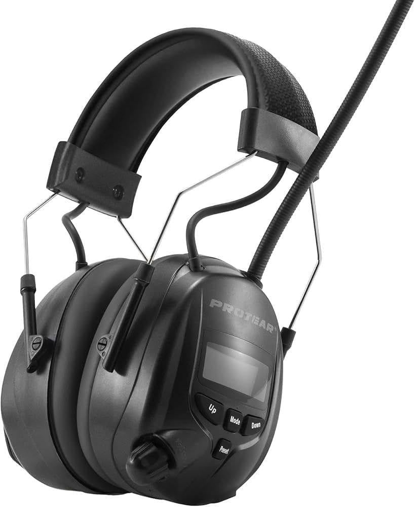 Навушники захисні PROTEAR DAB+ з Bluetooth 5.3 та цифровим радіо SNR 30 dB (33480894)