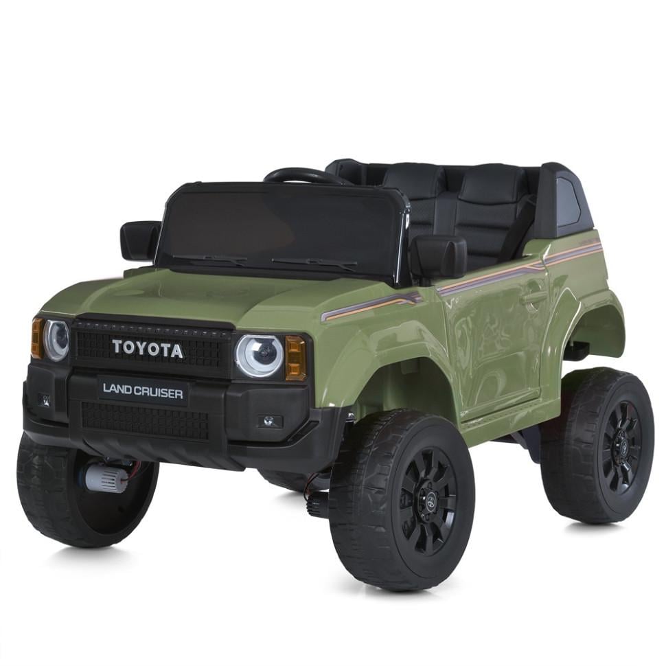 Детский электроджип Bambi Toyota 24V 140W 4WD до 30 кг Зеленый (DE-169-E-657) Детский электроджип Bambi Toyota 24V 140W 4WD до 30 кг Зеленый (DE-169-E-657)