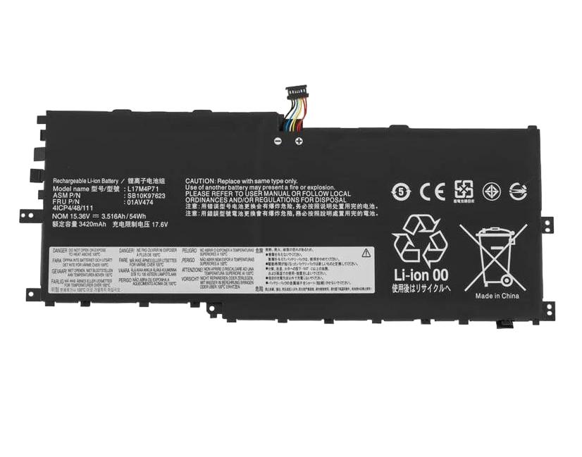 Аккумулятор для ноутбука Lenovo ThinkPad X1 Yoga 3rd Gen 3510 mAh 15,36V (148020) Аккумулятор для ноутбука Lenovo ThinkPad X1 Yoga 3rd Gen 3510 mAh 15,36V (148020)