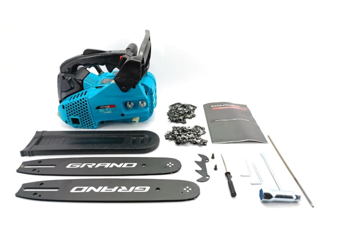 Бензопила ланцюгова Grand БП-3500 (29389286) - фото 2