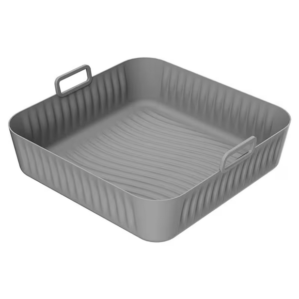 Форма силіконова квадратна для аерогрилю/мультипечі Сірий (REN-2323)