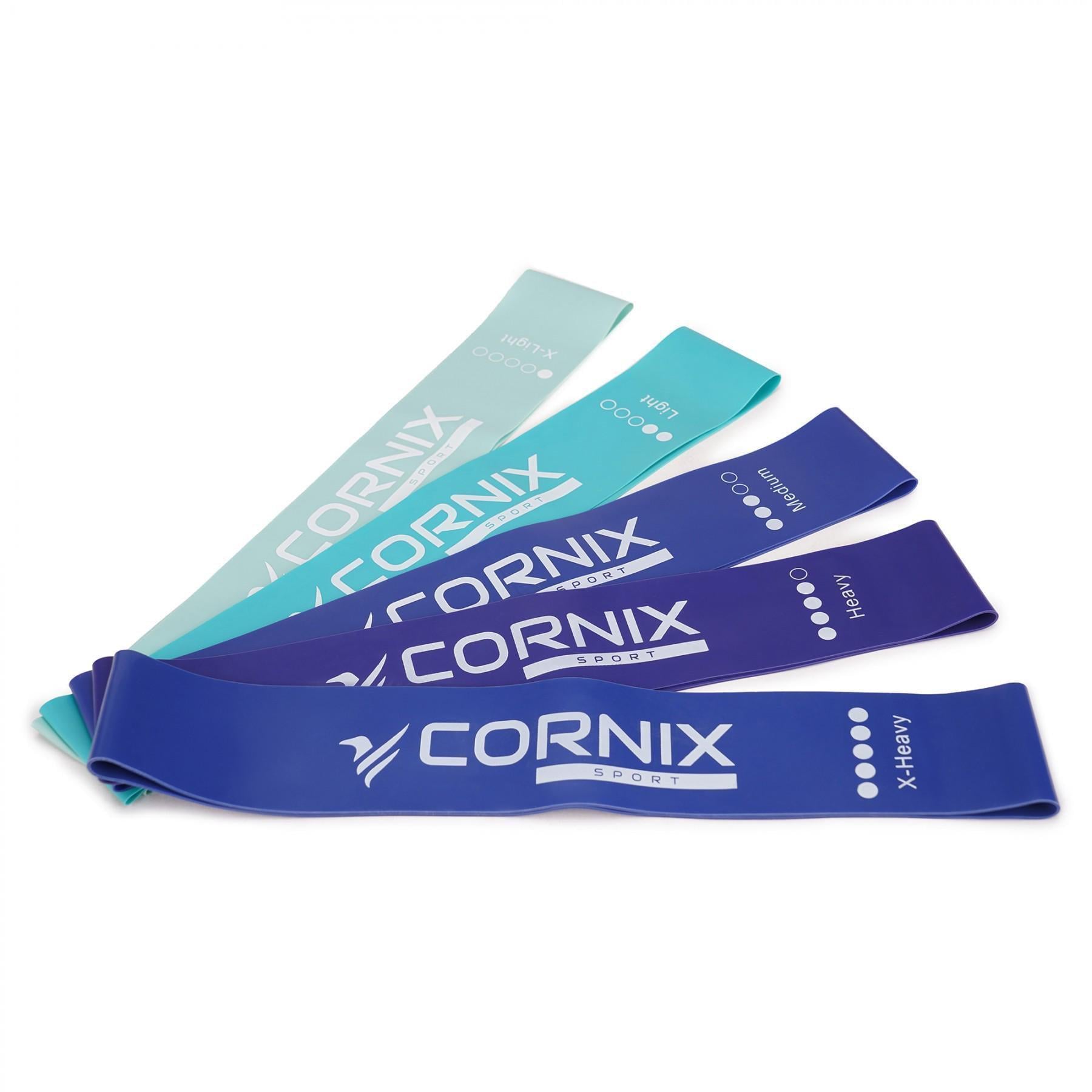 Гумки для фітнесу Cornix Mini Power Band 1-20 кг 5 шт. (XR-0047) Гумки для фітнесу Cornix Mini Power Band 1-20 кг 5 шт. (XR-0047)