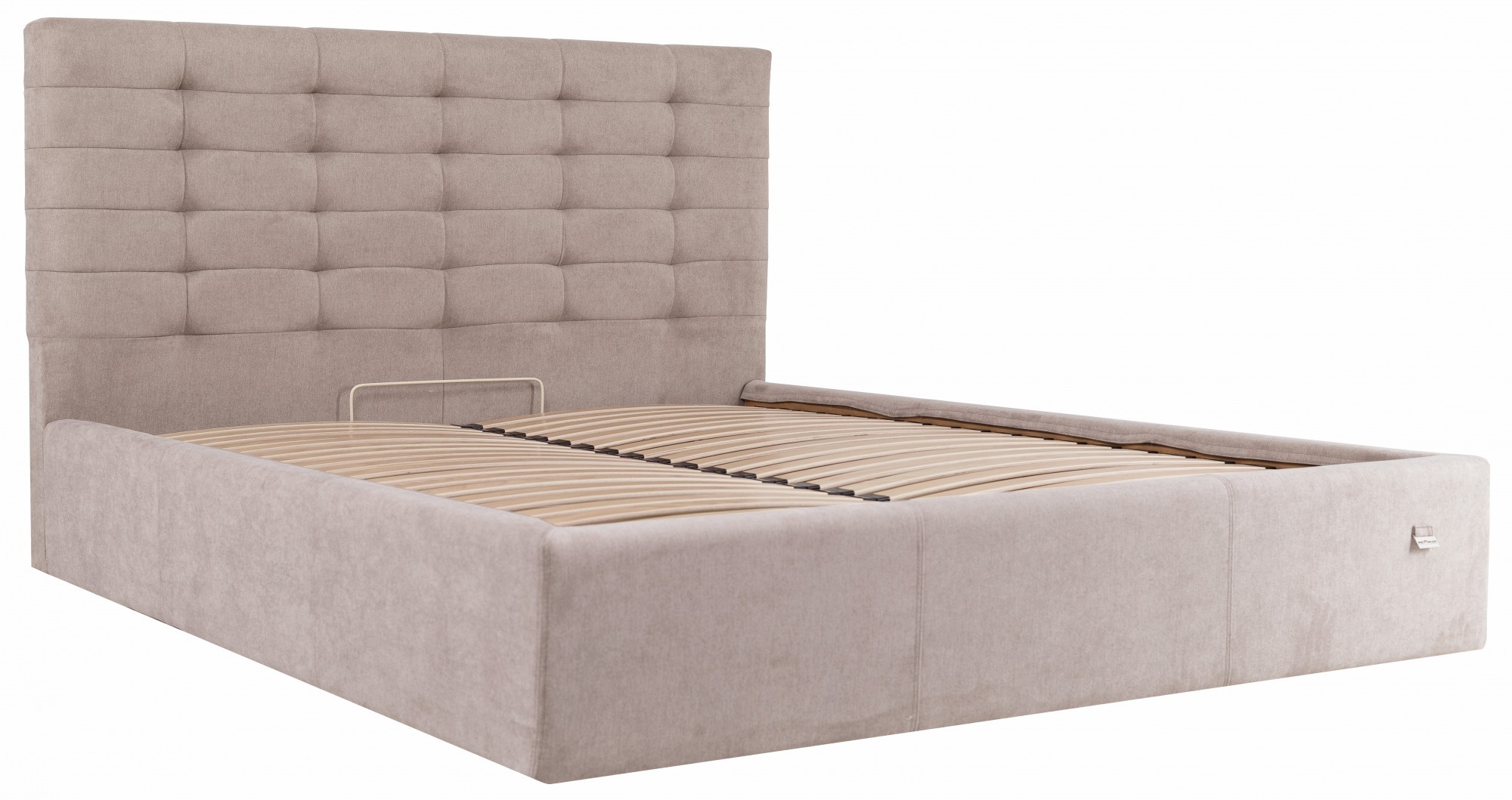 Кровать с подъемным механизмом Erika Comfort Мисти Mocco 140х190 см Бежевый Кровать с подъемным механизмом Erika Comfort Мисти Mocco 140х190 см Бежевый