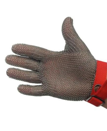 Кольчужная перчатка из нержавеющей стали для защиты рук M - фото 2 Кольчужная перчатка из нержавеющей стали для защиты рук M - фото 2