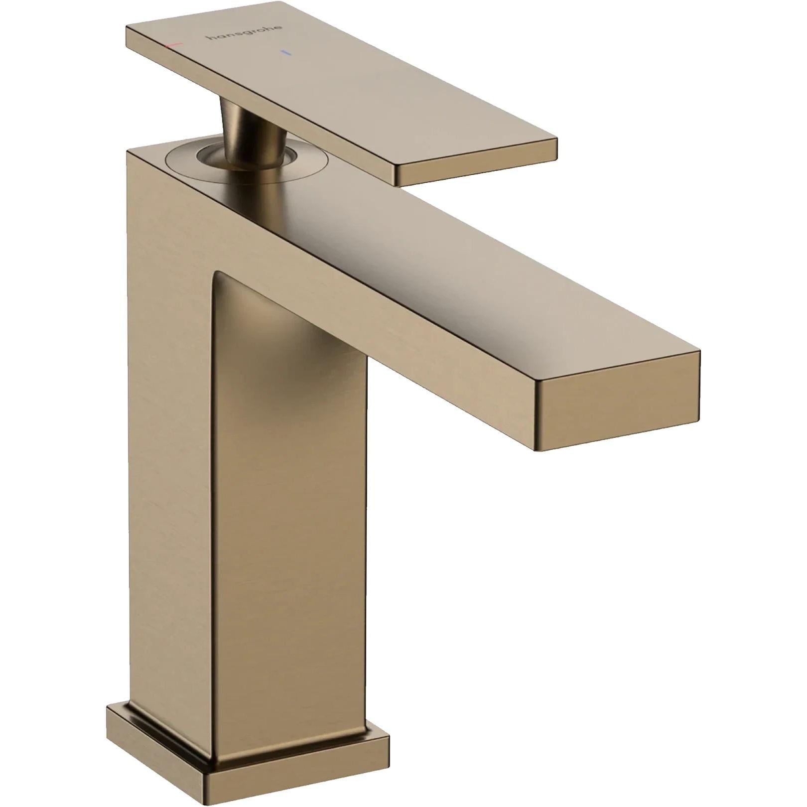 Смеситель для раковины Hansgrohe Tecturis E однорычажный Бронзовый/Сатин матовый (73016140)