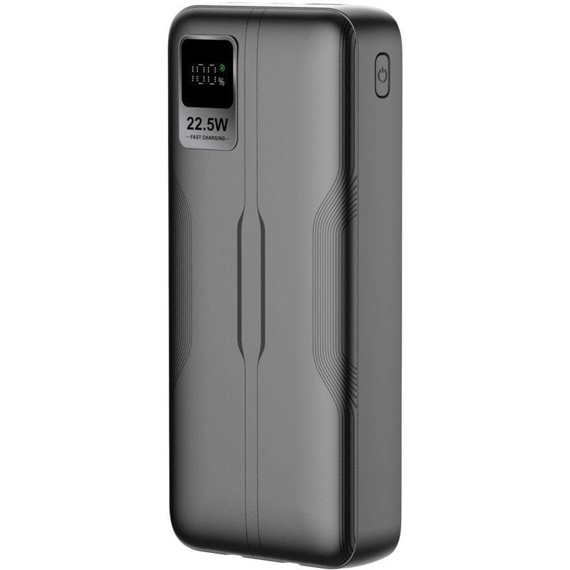 Повербанк Gelius RDS GP-PB302 20000 mAh 22,5W QC/PD Black (2436780084) - фото 2