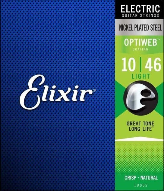 Комплект струн Elixir 19052 Optiweb Light 10-46 для электрогитары (3241665819) Комплект струн Elixir 19052 Optiweb Light 10-46 для электрогитары (3241665819)