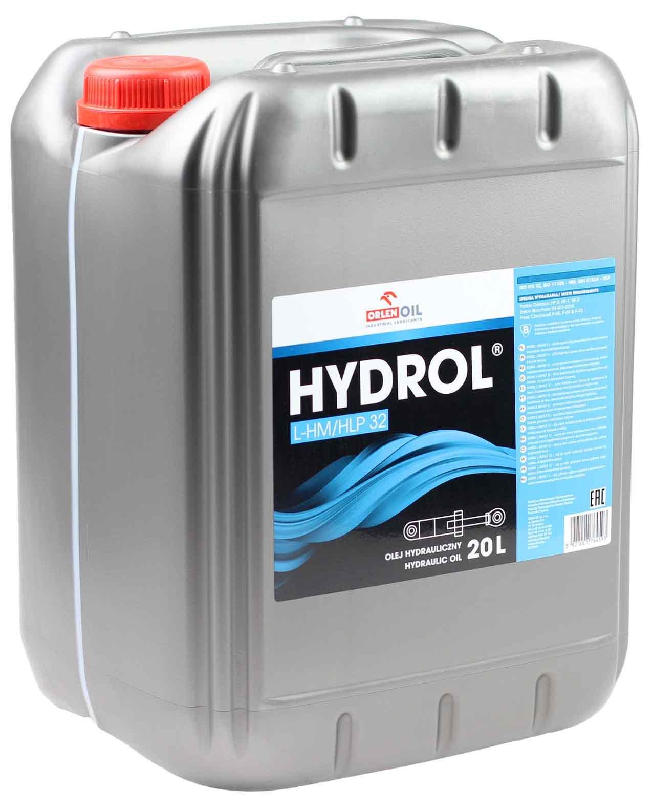 Олива гідравлічна Orlen Oil HYDROL L-HM/HLP 32 20 л (100000832м)