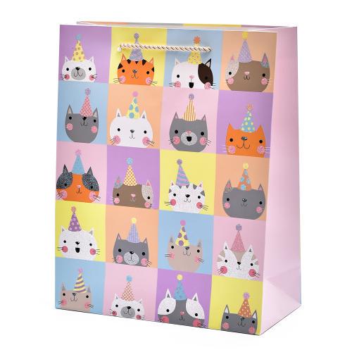 Подарочный пакет Stenson R91021-M Animals 32х26х12 см (14069943)