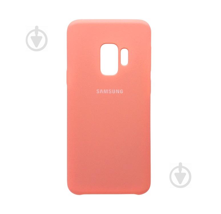 Чехол силиконовый Silicone Cover для Samsung Galaxy S9 SM-G960 Pink (GC-1003)