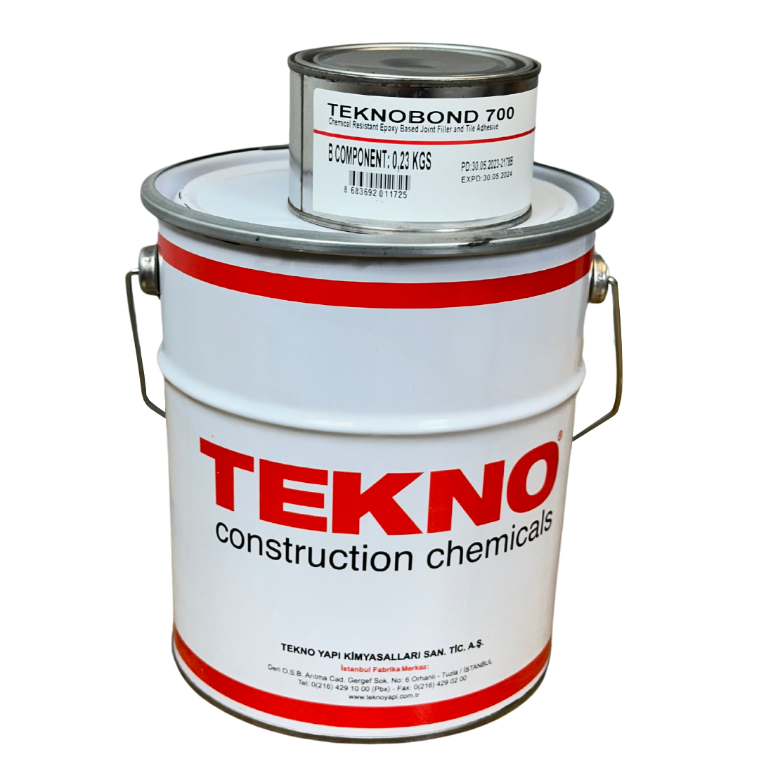 Затирка эпоксидная для плитки и мозаики Teknobond 700 5 кг Серый (1882174173)