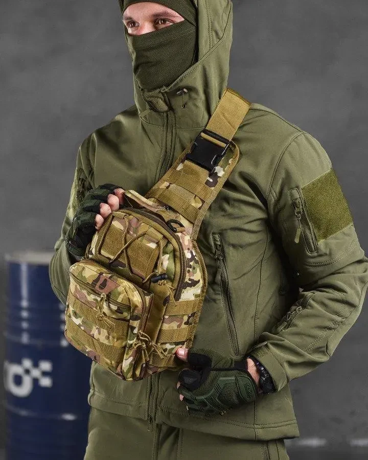 Рюкзак тактичний військовий 6 л Койот (2549774518) - фото 3 Рюкзак тактичний військовий 6 л Койот (2549774518) - фото 3