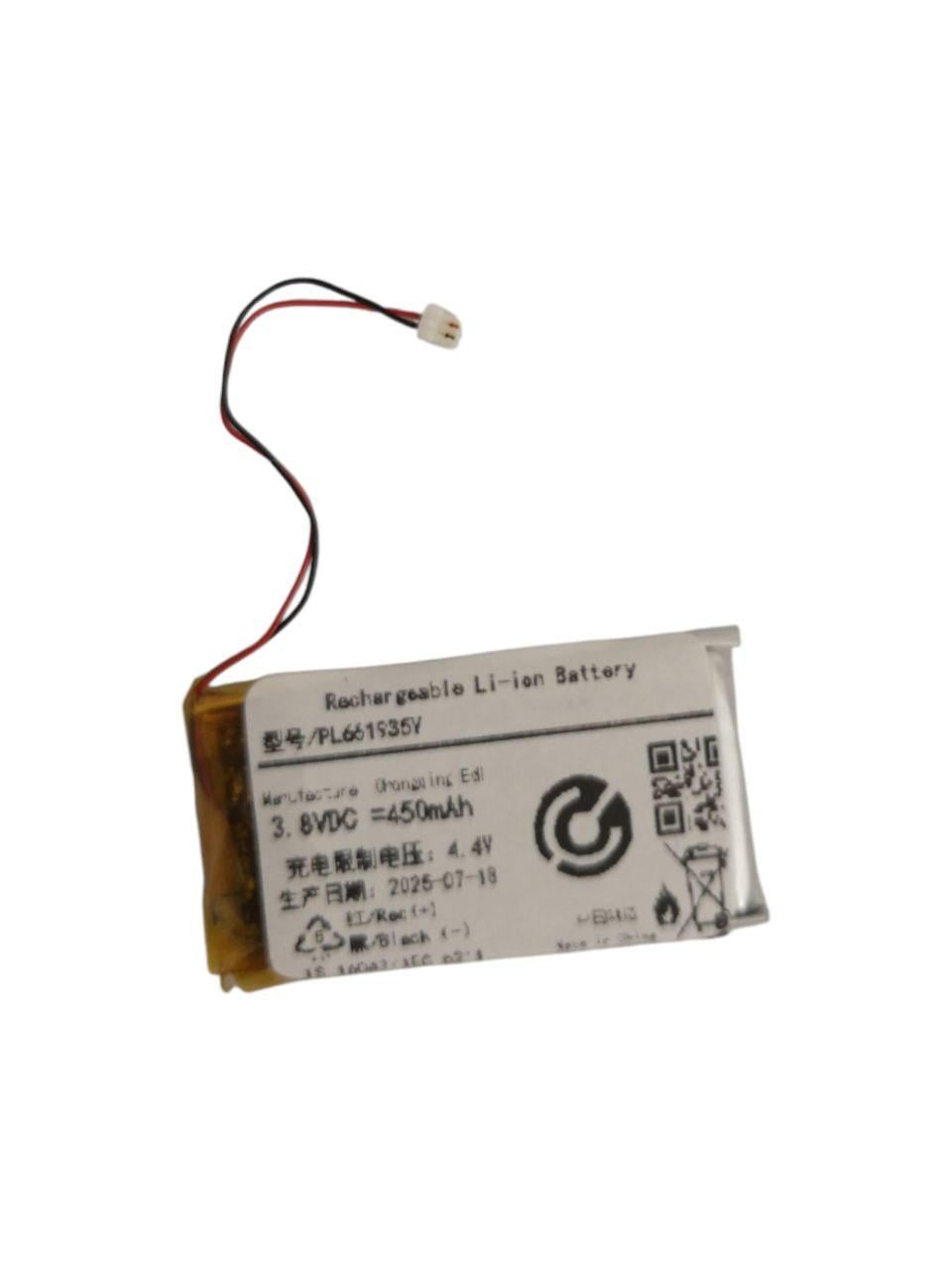 Аккумулятор для Jabra Evolve 2 65/Jabra Elite 45h/65t/75t/AHB651935/AHB651935A/PL661935V 450 mAh
