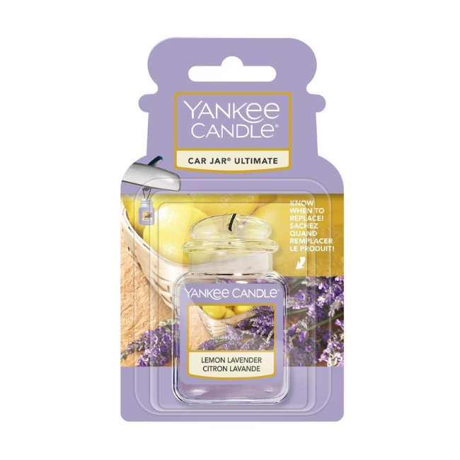 Ароматизатор в авто Yankee Candle Lemon Lavender (5038580005578)