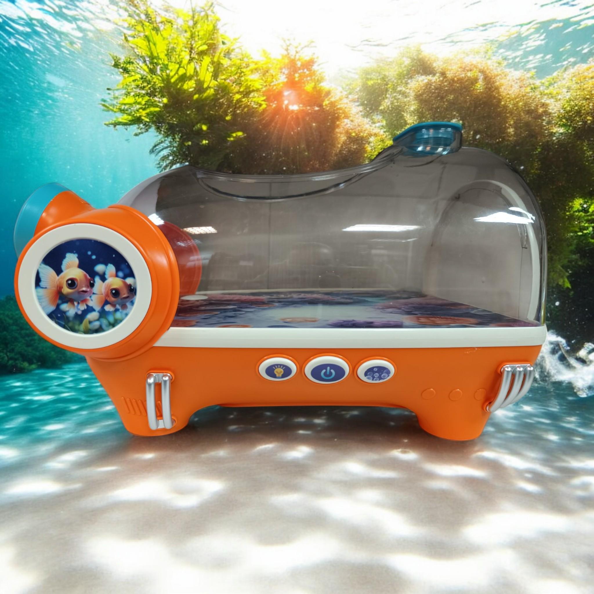 Ігровий набір Nocky Акваріум аккумулятор 3,7 V підсвічування компресор збільшувальна лінза з аксесуарами (А_Q001) - фото 9 Ігровий набір Nocky Акваріум аккумулятор 3,7 V підсвічування компресор збільшувальна лінза з аксесуарами (А_Q001) - фото 9