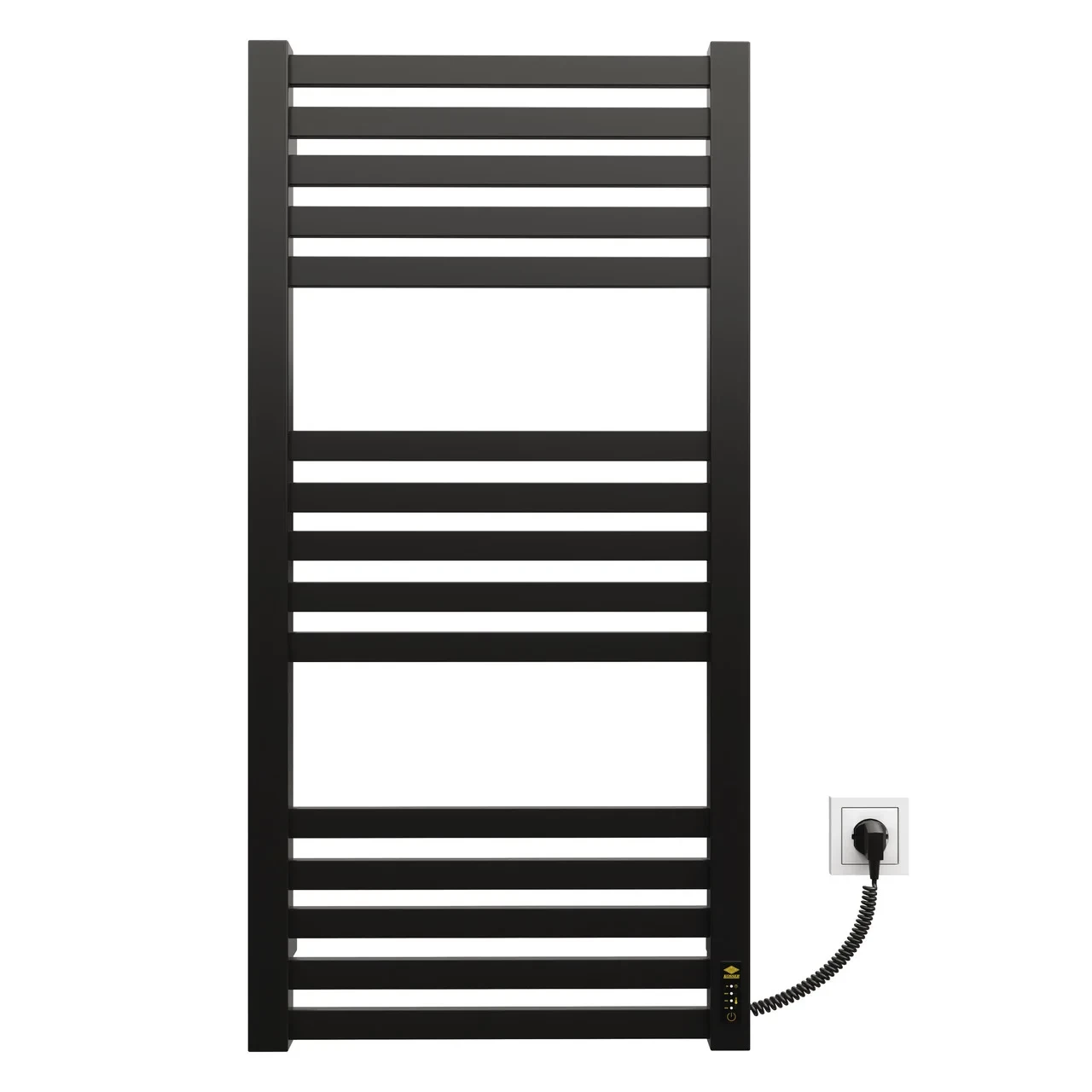 Рушникосушарка електрична KOSSER Герда ER з таймером 1000х500 мм Чорний - фото 2