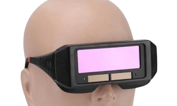 Сварочные защитные очки автоматического затемнения ЖК Хамелеон (P-1091)