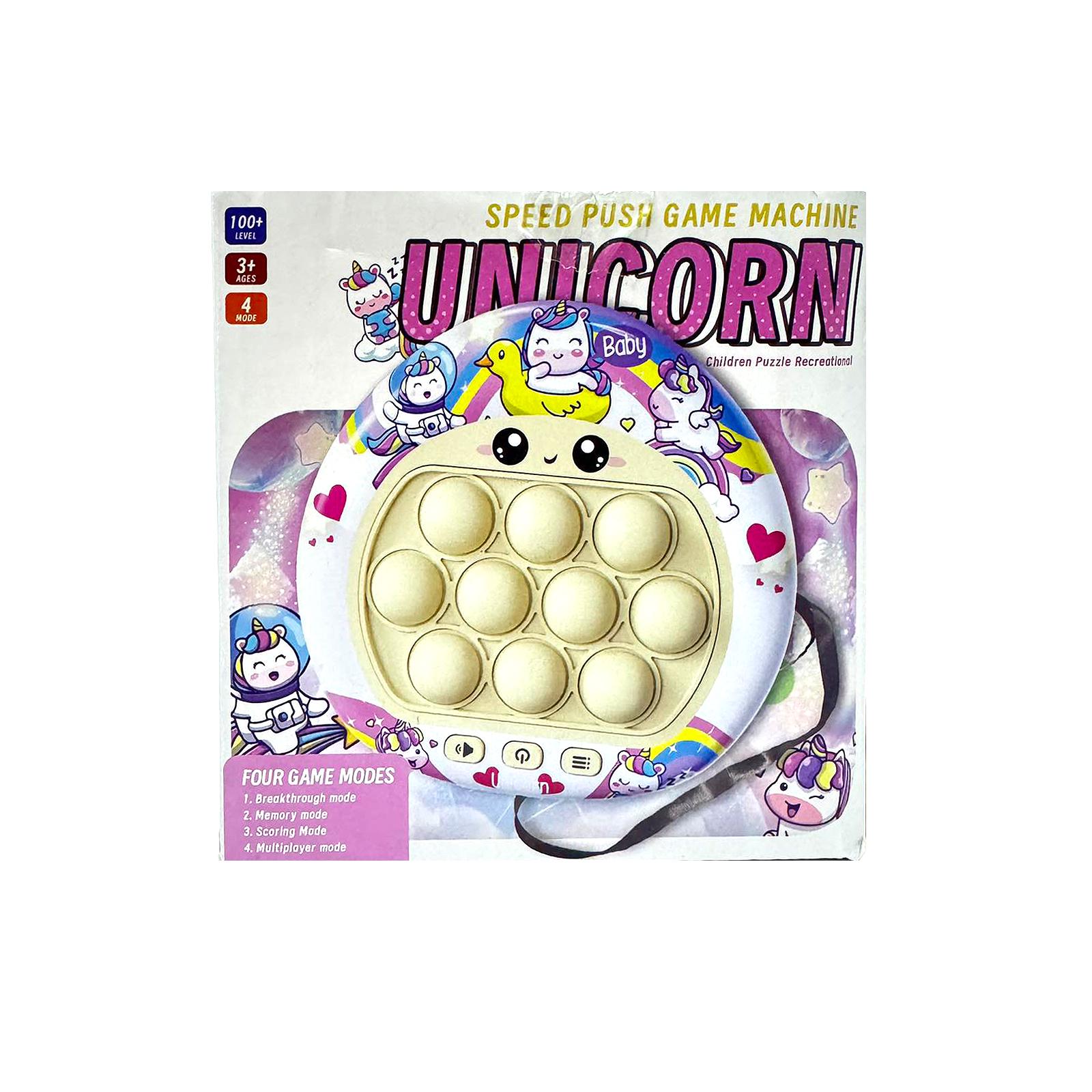 Интерактивная игрушка Quick Push Game Pop It Cute Unicorn 200 уровней - фото 5 Интерактивная игрушка Quick Push Game Pop It Cute Unicorn 200 уровней - фото 5