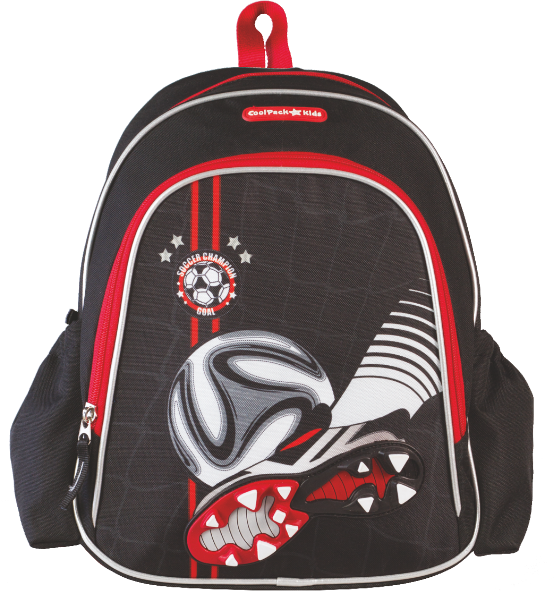 Рюкзак шкільний CoolPack Football 34х25х13 см 12 л Чорний (66464CP)