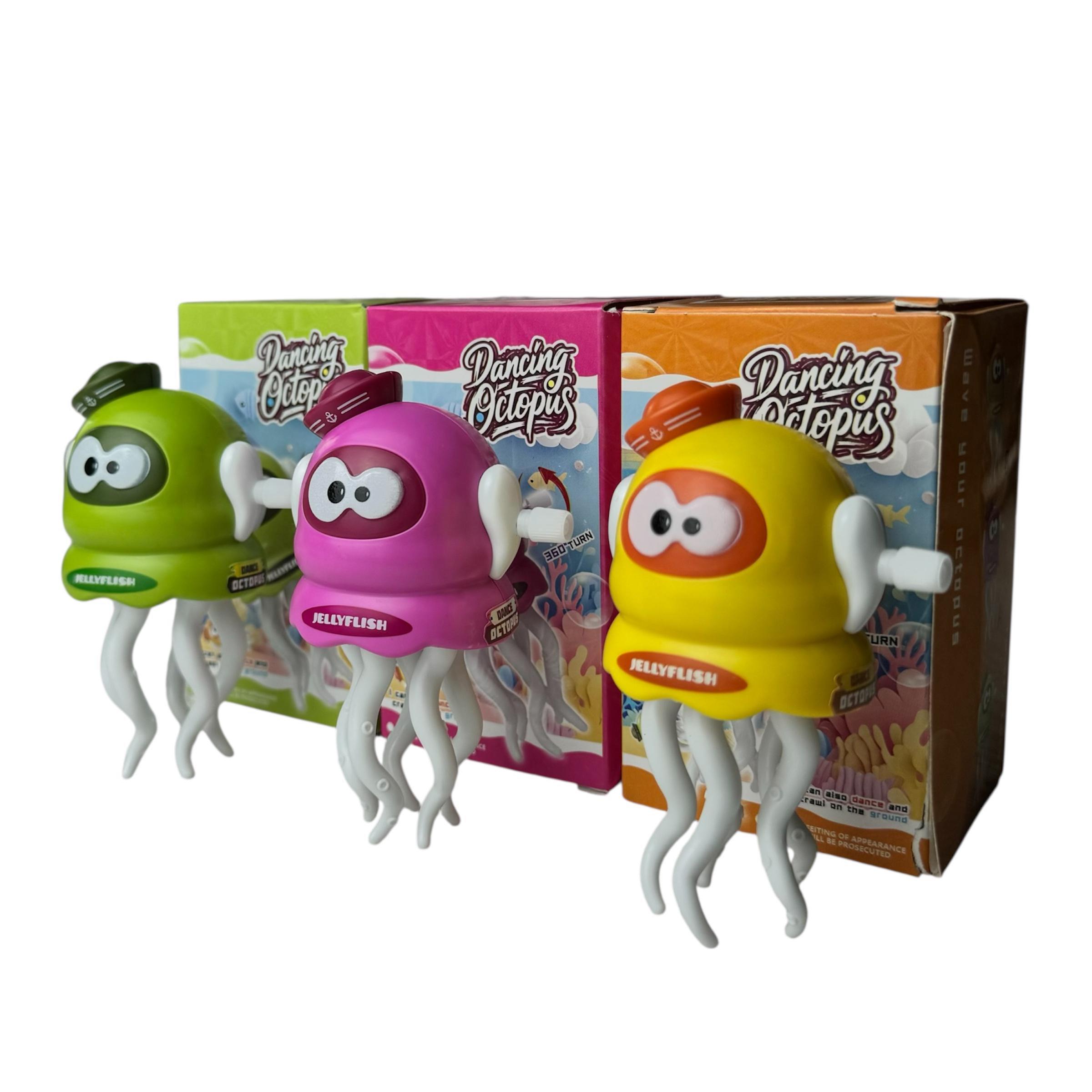 Набір дитячих іграшок Dancing Octopus Танцюючий Восьминіг 6 шт. 11 см Різнокольоровий (2104618775) - фото 10 Набір дитячих іграшок Dancing Octopus Танцюючий Восьминіг 6 шт. 11 см Різнокольоровий (2104618775) - фото 10