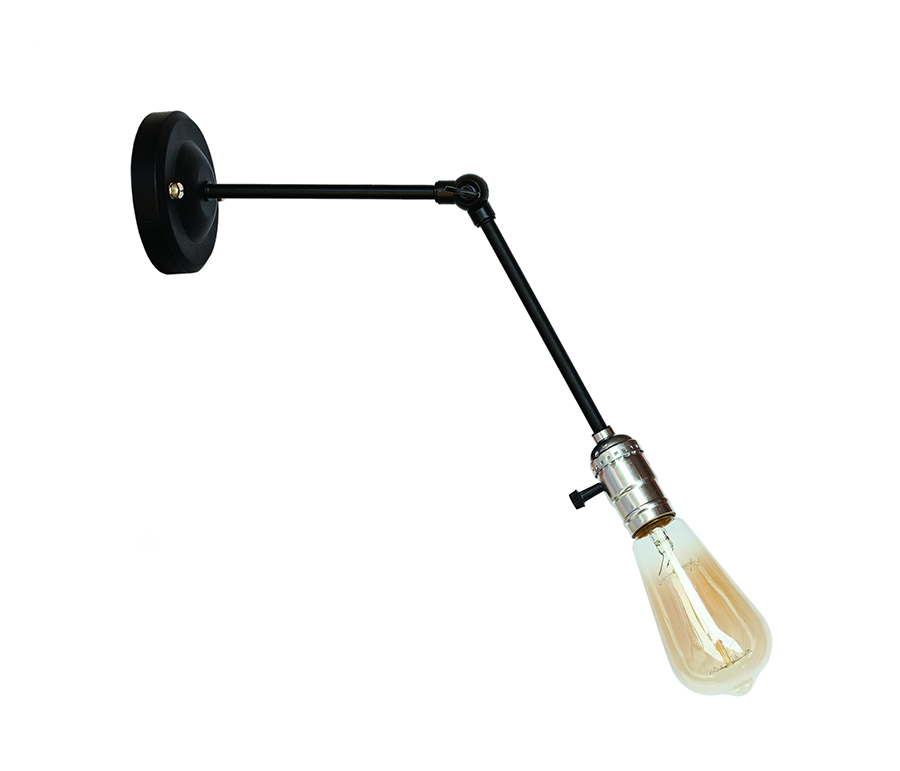 Бра Levistella Lofty з патроном AMP34 Чорний/Хром (1963530794)